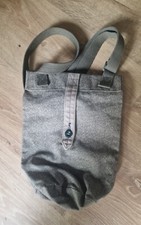 Swedish military Salt and Pepper Gas mask Bag, Shoulder bag, Utility pouch