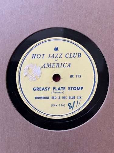 78rpm jazz trombone red - 78rpm,,