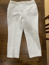 Bowls Or Cricket Trousers W36L30 White Good Condition