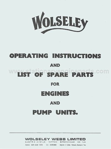 Wolseley wlb stationary - wd,