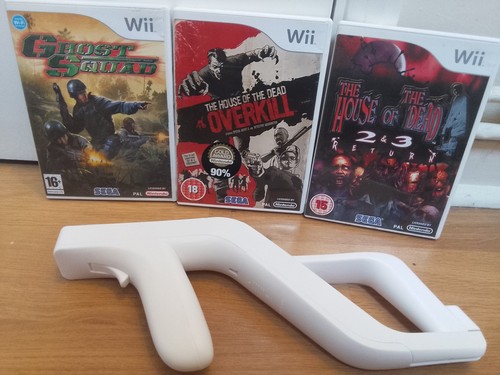 Wii light gun bundle - gun,