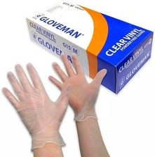 GLOVEMAN Disposable CLEAR