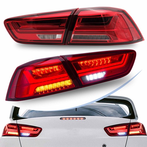 Red led tail lights - led,