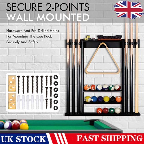 Billiards pool cue rack - billiards,