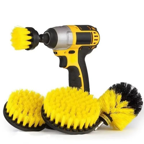 Electric drill scrubber brush - drill,