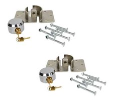 2 Pack Hidden Shackle Padlock