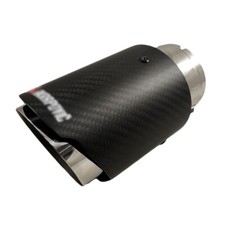 Car Exhaust Tip Trim Pipe Carbon Fiber For BMW F34 E46 E36 1 3 5 6 7 Series