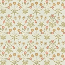 Morris & Co - Morris Archive II - Daisy - Coral/Manilla - 212560 - Batch AA9