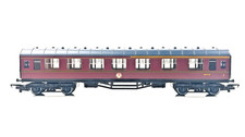 HORNBY 00 GAUGE - BR MAROON STANIER COMPOSITE COACH M4316 - UNBOXED