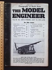 The Model Engineer - Photography of Model Boats : Vol. 90 No. 2246, May 25, 1944