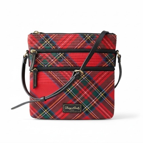 Dooney bourke red plaid - bourke,