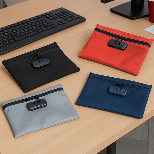 Combination money bag with - combination,