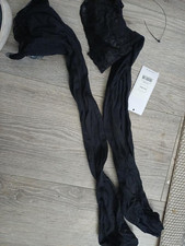 Ladies 80 denier lace top hold