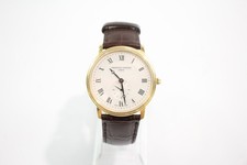 Frederique Constant Slimline Gold Tone Watch Quartz Working