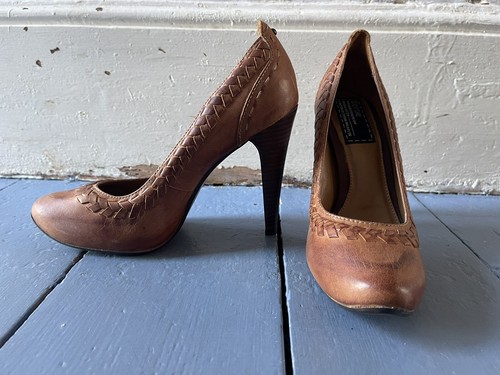 Bertie real leather high - real, heel
