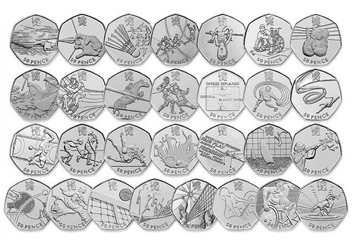 50p england fifty - 50p,