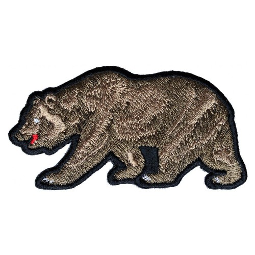 Embroidered california brown - embroidered,