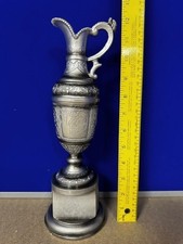 S-SRS88D - 12.25in Silver Resin Claret Jug Trophy Presentation Award & Plate