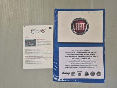 2017 fiat 500x owner manual - 2017,