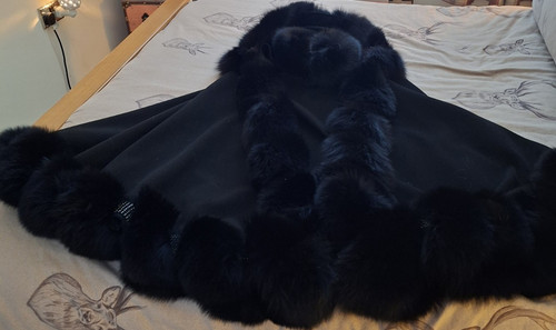 Women black cashmere blend - black,