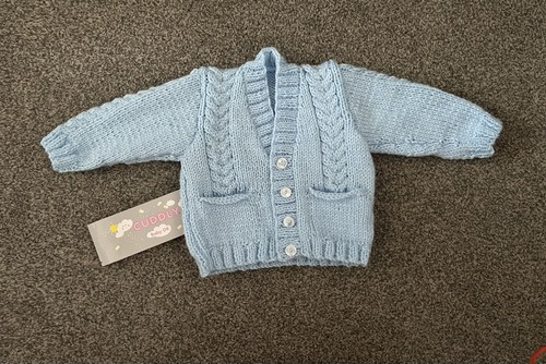 Baby boys blue handmade - , hand