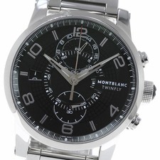 Defective Montblanc MONTBLANC 104286 Timewalker Twinfly Chronograph Automatic Me
