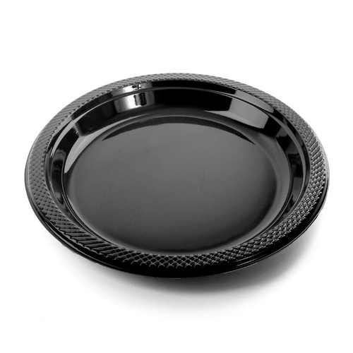 Pack black plastic - of, 7"