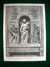 Napoli nel 1885 - tomba Guerello D'Origlia, chiesta Sant'Anna, di Gian di Nola