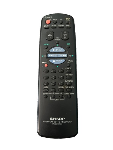 Sharp rrmcg1236ajsa vcr - vcr, video