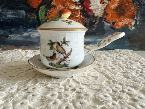 Herend rothschild cocoa cup - cocoa,