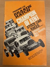 Stock Car Programme F1 Brands hatch 26-3-1967