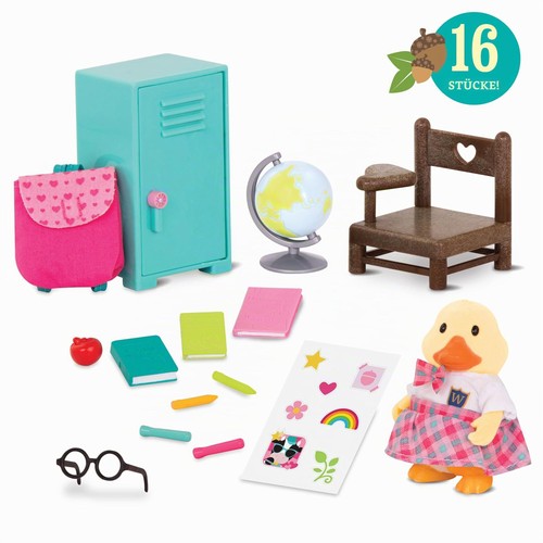 Woodzeez school set - li’l,