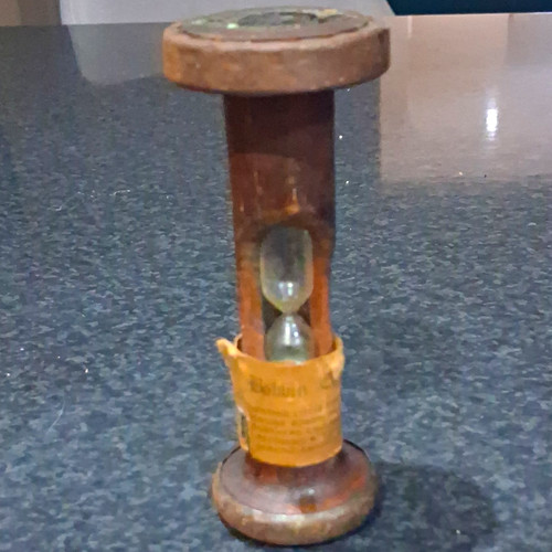 Bobbin wooden glass - wooden, &
