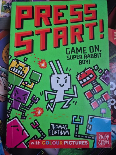 Press start game super - press, on,