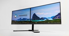 Samsung 2 x 27" Frameless Dual Screen Monitors - (2560 x 1440) - 1xUSB-C/1xHDMI