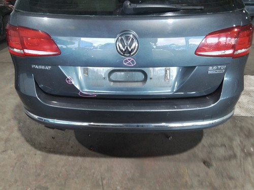 Rear bumper grey - rear, volkswagen