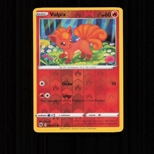 Vulpix 006 073 common - vulpix, 006/073