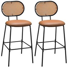 Set of 2 Bar Stools Dining
