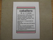 FANTIC CABALLERO   TX94 TX96