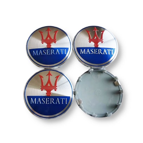 For maserati 4pcs 60mm hubcaps - 4pcs,