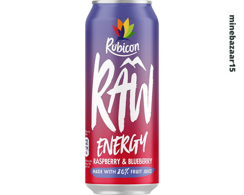 Rubicon raw energy raspberry - raw,