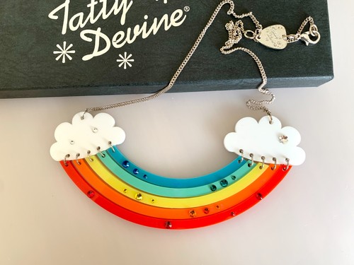 Tatty devine acrylic rainbow - devine,