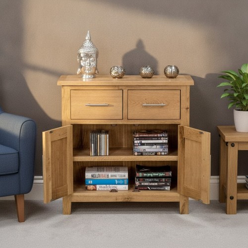 Oak sideboard buffet cabinet - sideboard,