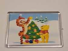 Walt Disney Winnie The Pooh Piglet Tigger Eeyore Christmas Fridge Magnet Gift