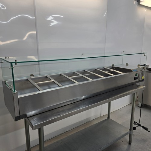 Prep fridge countertop 1 - prep, x