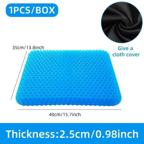 Honeycomb gel seat cushion - honeycomb,