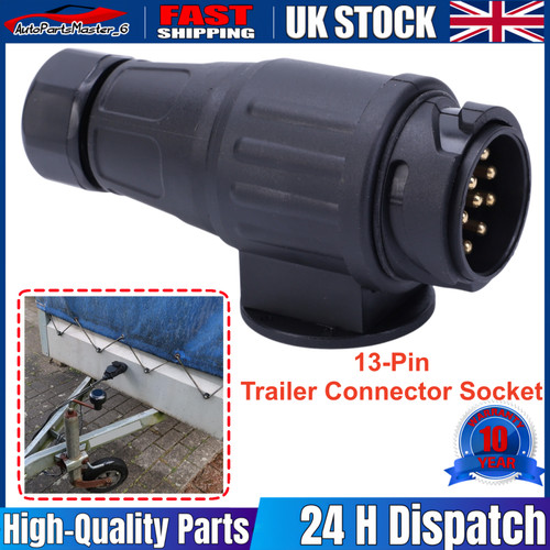 Pin trailer caravan plug - 13,