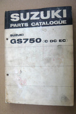 Suzuki GS750 C-DC-EC Parts