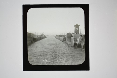 Kiel canal germany lock clock - kiel,