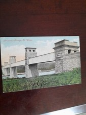 Old Postcard Britannia Bridge
